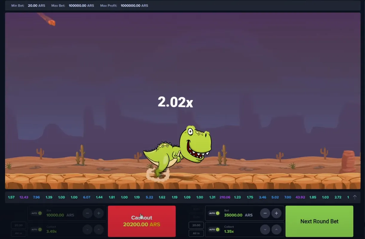 Mystake Dino demo